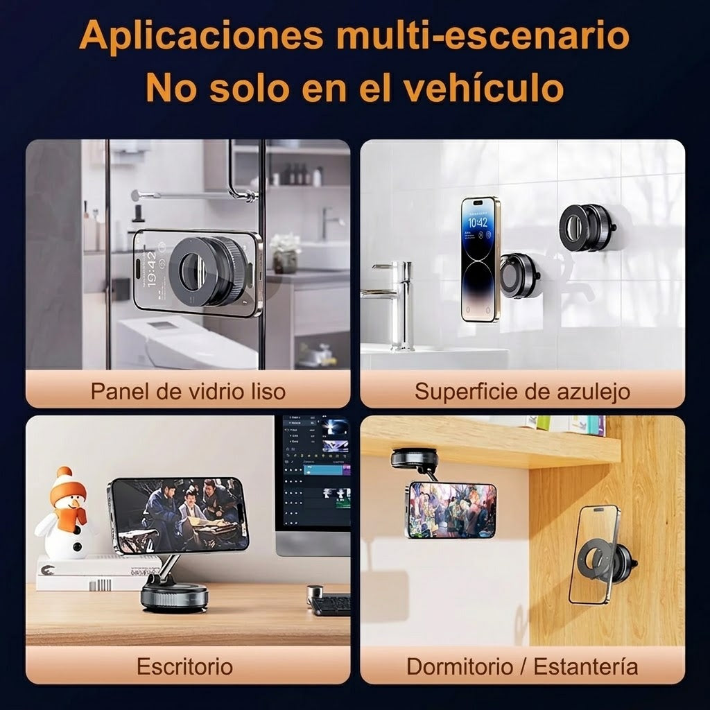 Soporte magnético plegable para celular, vista 6
