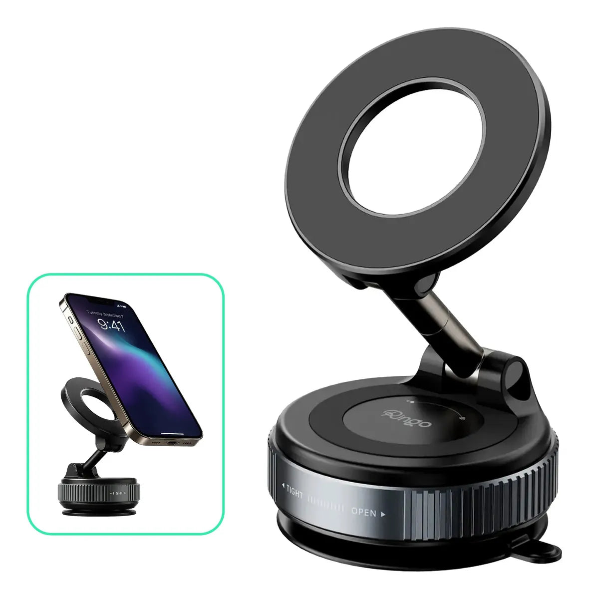 Soporte magnético plegable para celular, vista 2